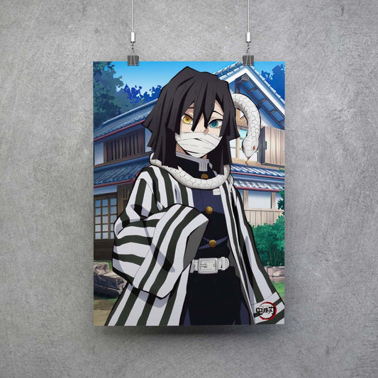 Poster Obanai de Kimetsu no yaiba