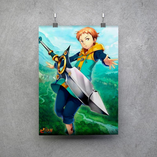 Póster King Nanatsu no Taizai