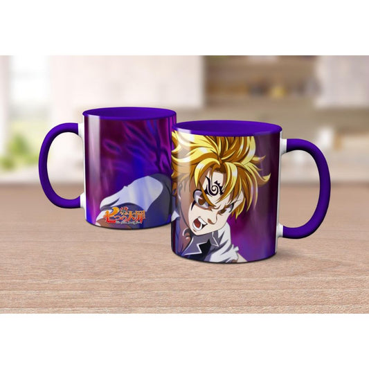 Caneca Meliodas Nanatsu no Taizai (Sete Pecados Mortais)
