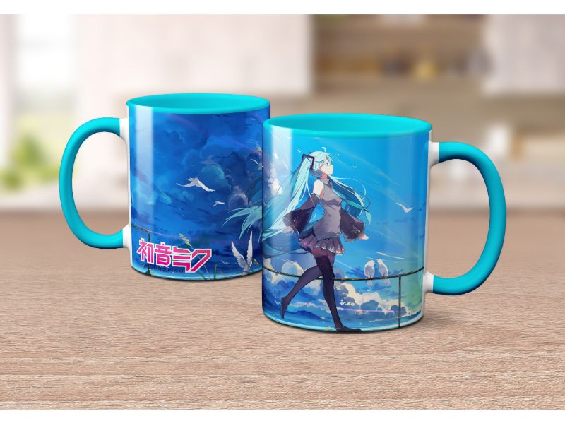 Caneca Hatsune Miku Vocaloid ver.3