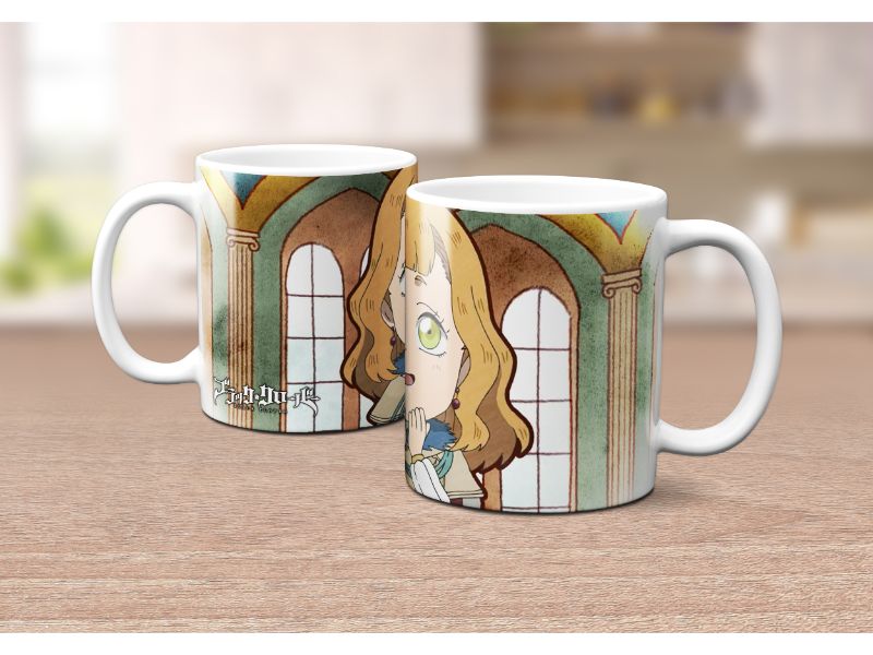 Taza Mimosa Vermillion Black Clover