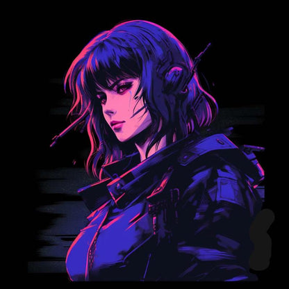 Camiseta Motoko Ghost in the Shell