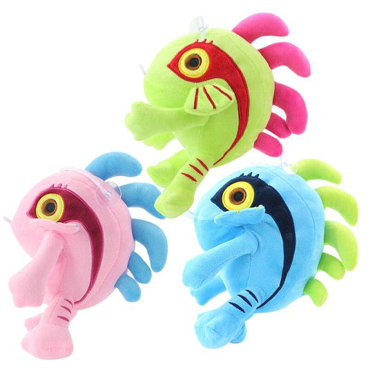 Peluche Murloc, WOW world of warcraft color rosa