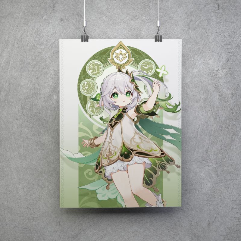 Poster Nahida de Genshin Impact