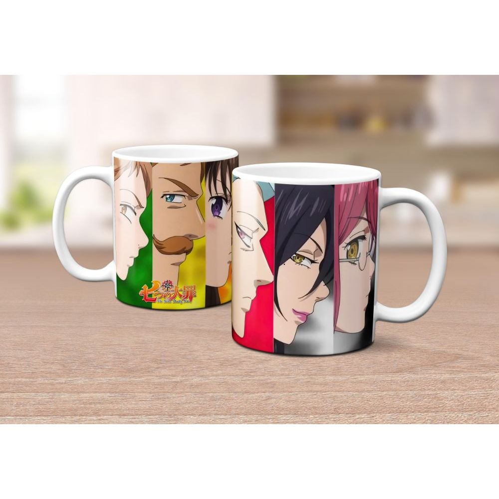 Caneca Nanatsu no Taizai (Sete Pecados Mortais) ver.2