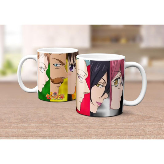 Caneca Nanatsu no Taizai (Sete Pecados Mortais) ver.2