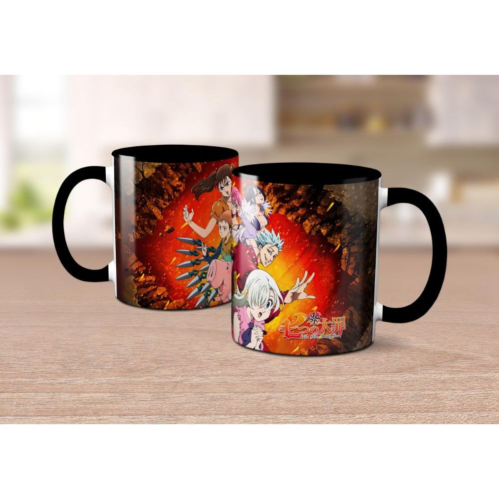 Caneca Nanatsu no Taizai (Sete Pecados Mortais) ver.1