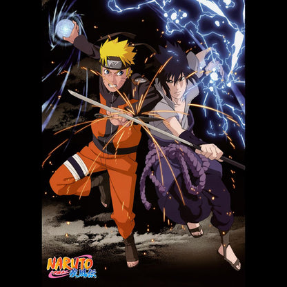 Poster Naruto y Sasuke v2