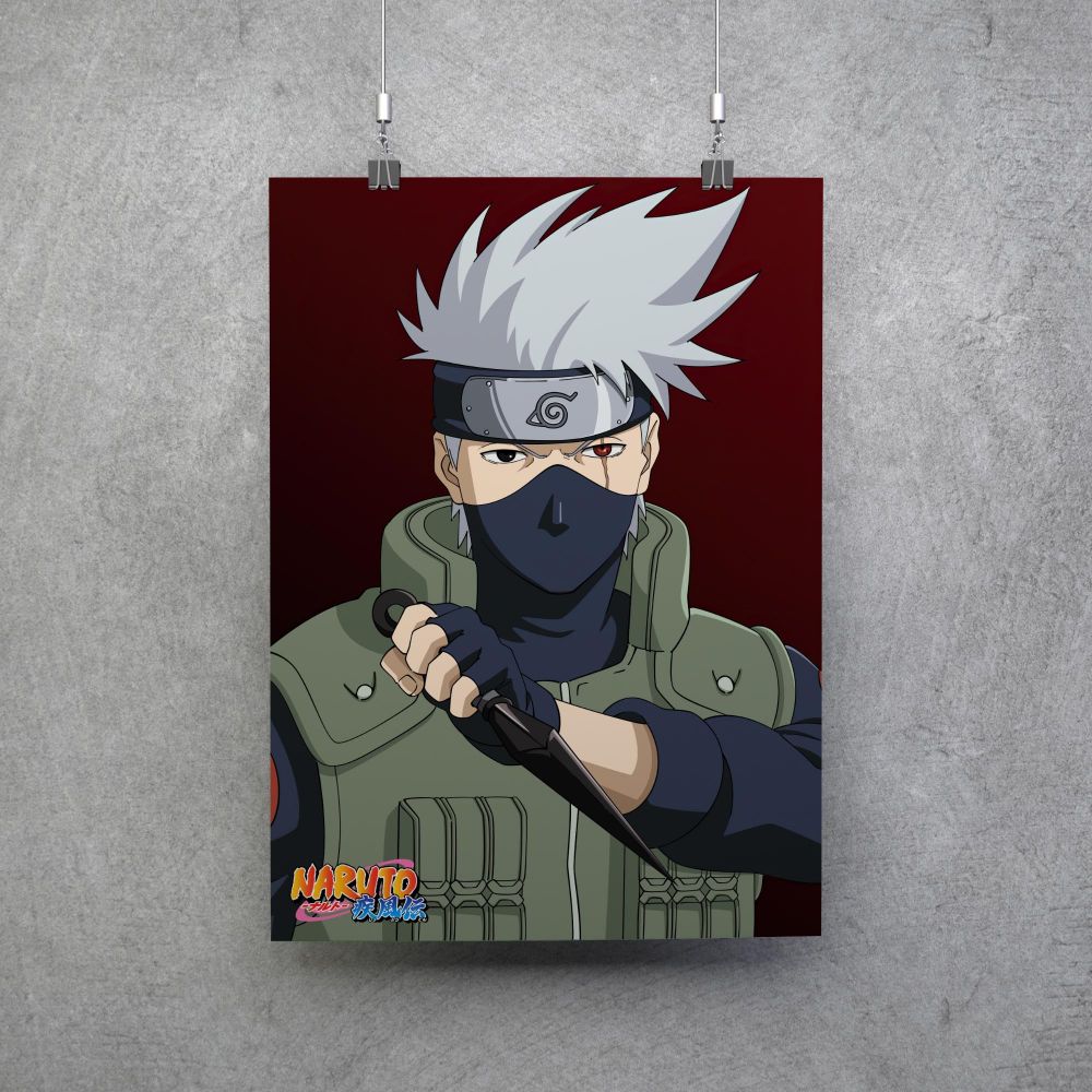 Póster Kakashi do Naruto