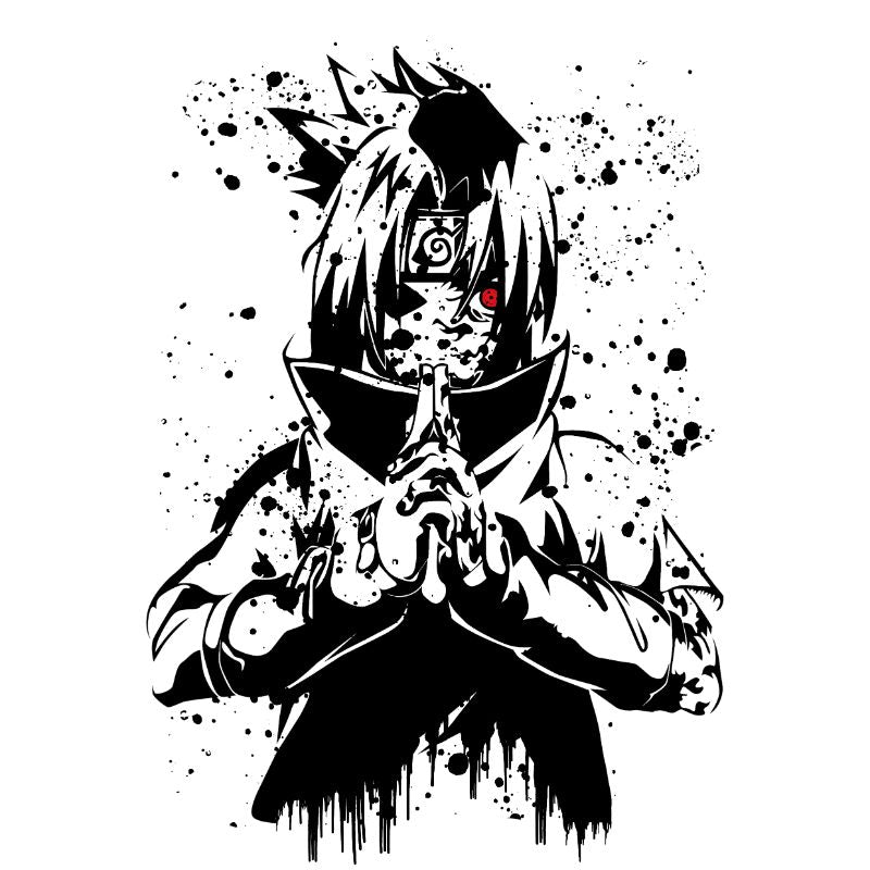 Camiseta Sasuke Uchiha de Naruto