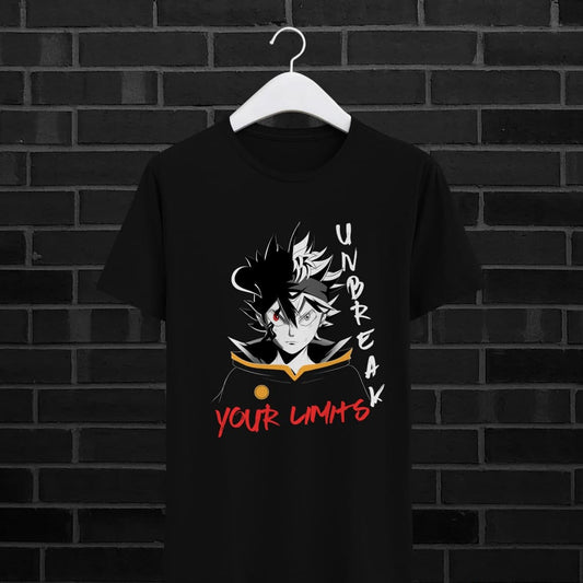T-shirt Asta de Black Clover (design nosso)