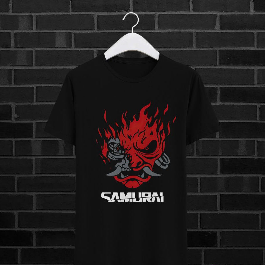 T-shirt Samurai Cyberpunk