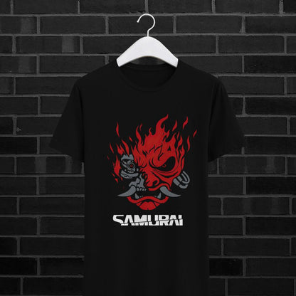 T-shirt Samurai Cyberpunk
