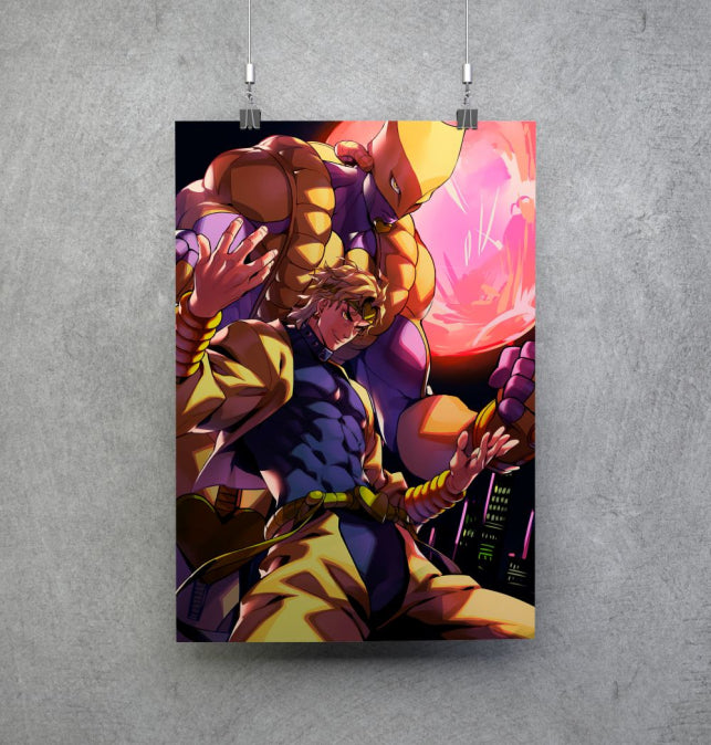 Poster de Jojo's Bizarre Adventure Dio