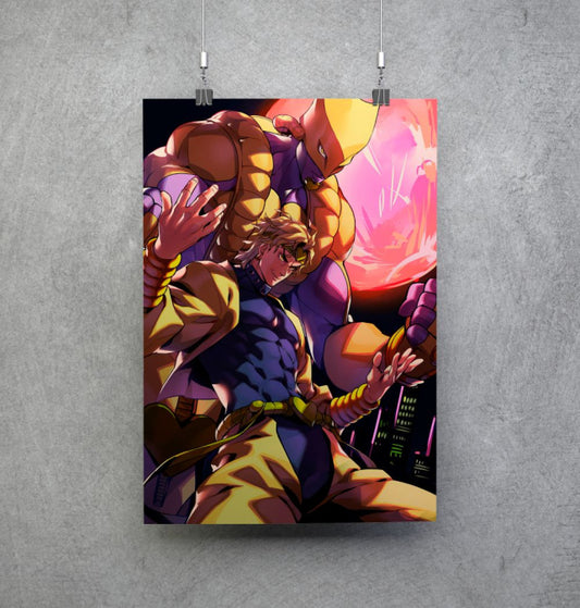 Poster de Jojo's Bizarre Adventure Dio