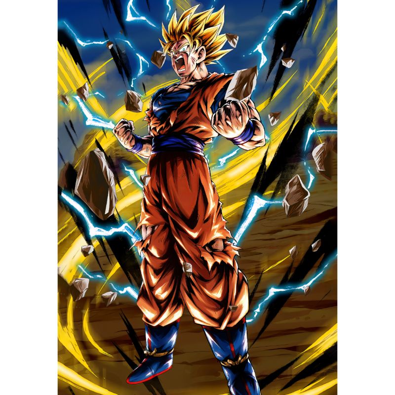 Poster Gogeta SSJ Dragon Ball Z