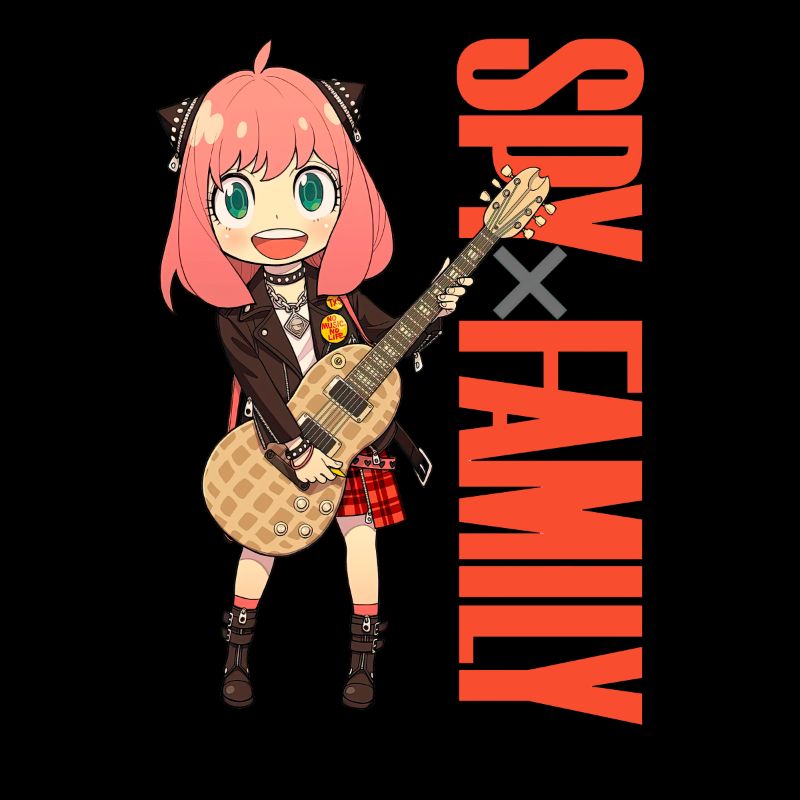 T-shirt Spy x Family Anya Forger Edição Deluxe