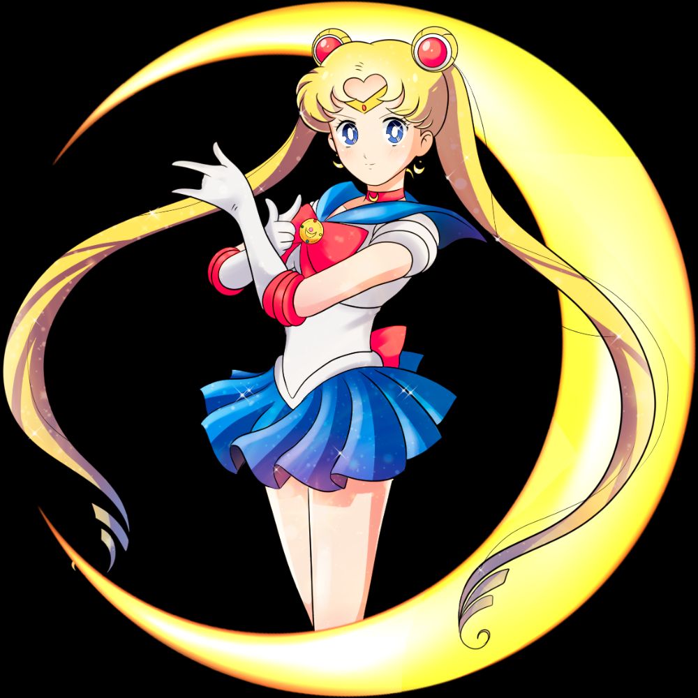 Camiseta Usagi de Sailor Moon (Art By Us)