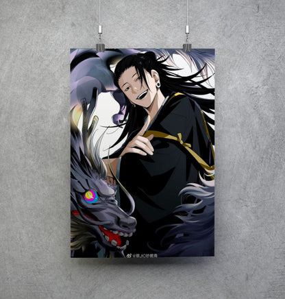 Poster de Suguru Geto de Jujutsu Kaisen