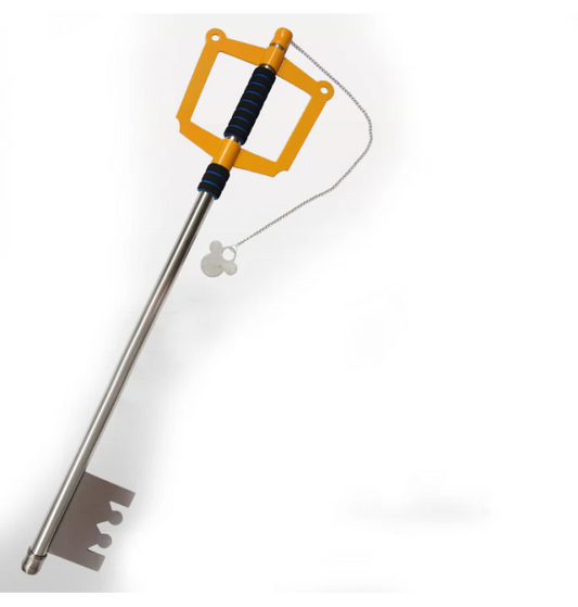 Réplica Metal llave espada Cadena del Reino Kingdom Hearts