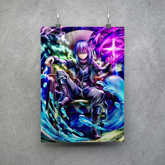 Poster Rimuru Tempest Tensei shitara Slime Datta Ken