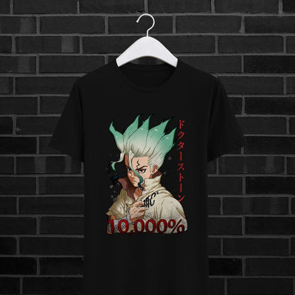 Camiseta Senku 10,000% de Dr Stone (Art By Us)