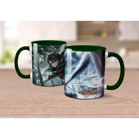 Caneca Levi Ackerman Shingeki no Kyojin