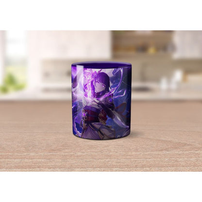 Caneca Shogun Raiden de Genshin Impact