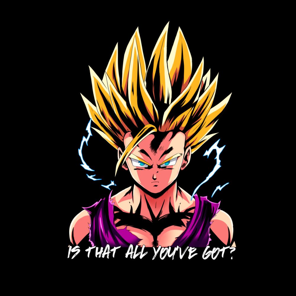 Camiseta Gohan Ssj2 de Dragon Ball (art by us)