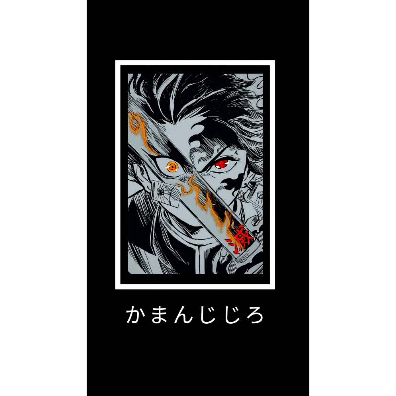 T-shirt Kamado Tanjiro Kimetsu no Yaiba ver.3