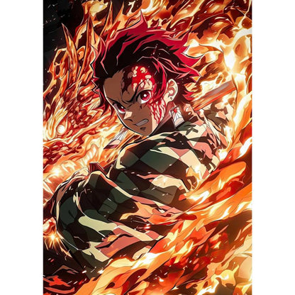 Póster Kamado Tanjiro Kimetsu no Yaiba Kimetsu no Yaiba ver.3
