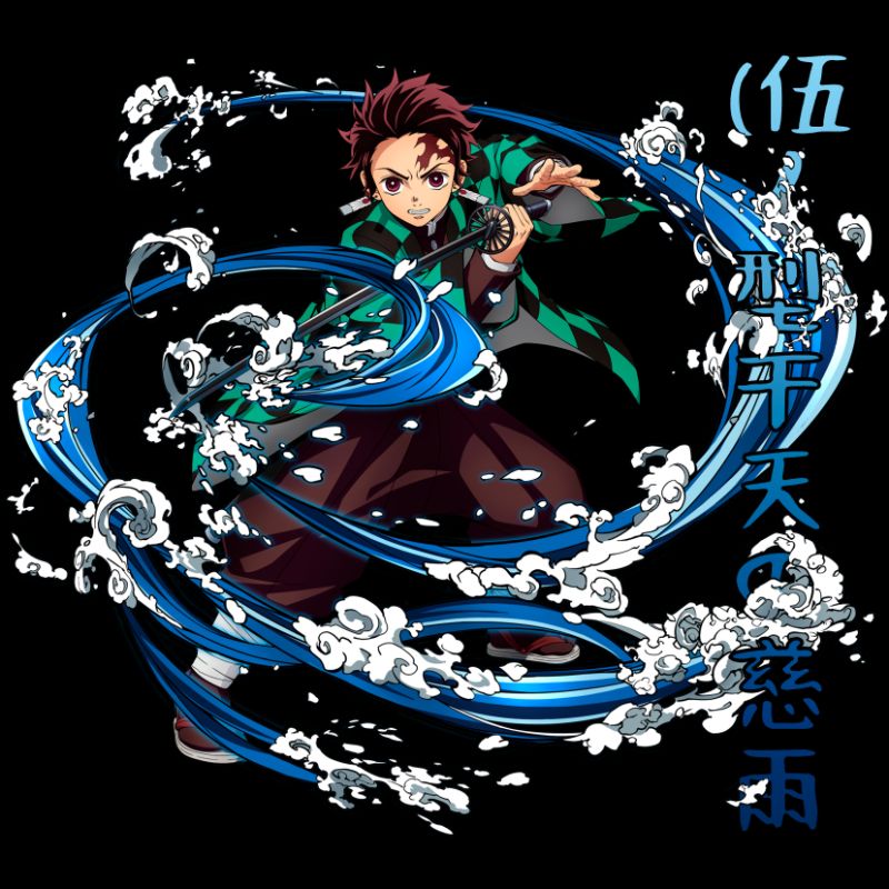 Camiseta de Tanjiro Kamado de Kimetsu no Yaiba