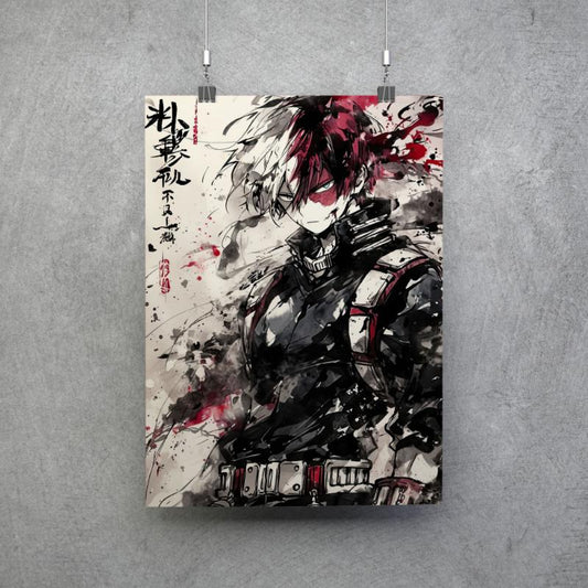 Poster Shoto Todoroki Boku no Hero ver. 3