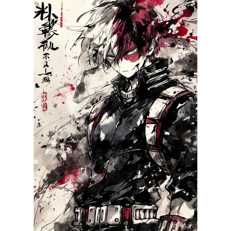 Poster Izuku Midoriya de Boku no Hero ver.3