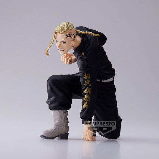 Figura de Ken "Draken" Ryuguji Tokyo Revengers King of Artist - Banpresto