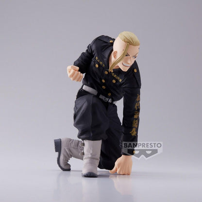Figura de Ken "Draken" Ryuguji Tokyo Revengers King of Artist - Banpresto