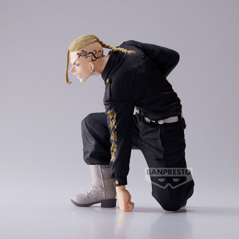 Figura de Ken "Draken" Ryuguji Tokyo Revengers King of Artist - Banpresto