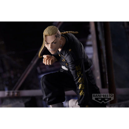 Figura de Ken "Draken" Ryuguji Tokyo Revengers King of Artist - Banpresto