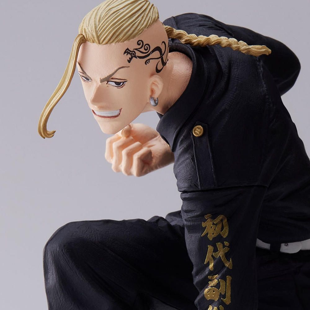 Figura de Ken "Draken" Ryuguji Tokyo Revengers King of Artist - Banpresto