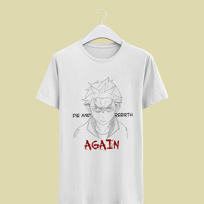 T-shirt "Dead and Rebirth Again" de Re:Zero (Art by Us)