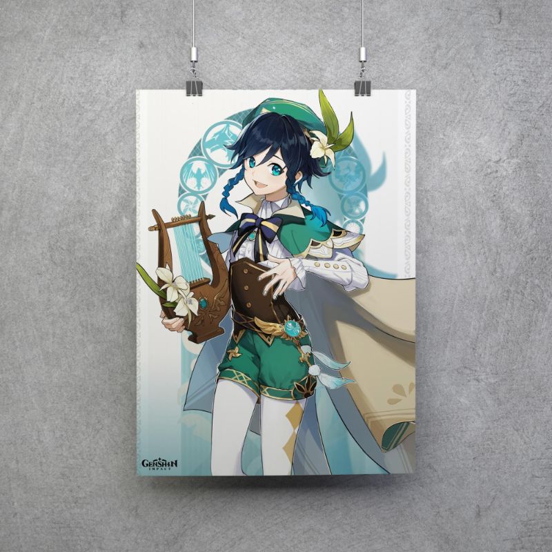 Poster Venti Genshin Impact