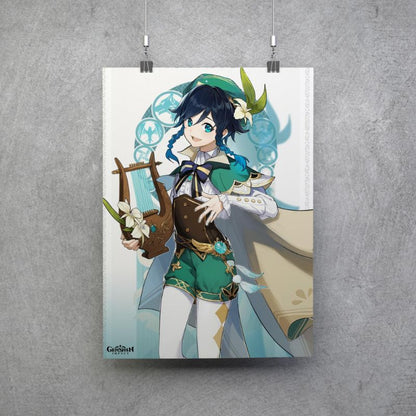 Poster Venti Genshin Impact