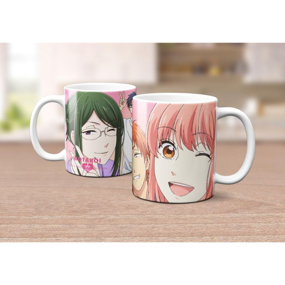 Caneca Wotakoi: O Amor é Difícil para Otakus