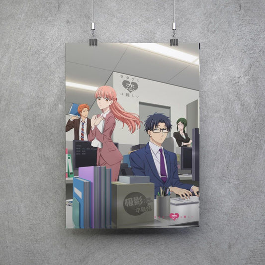 Poster Wotaku ni Koi wa Muzukashii (Wotakoi)