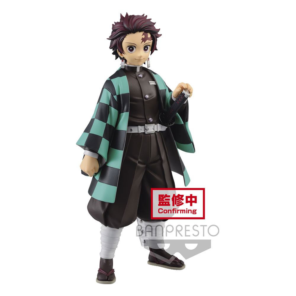 Figura Demon Slayer: Kimetsu no Yaiba Estátua PVC Grandista Tanjiro Kamado 24 cm - Banpresto