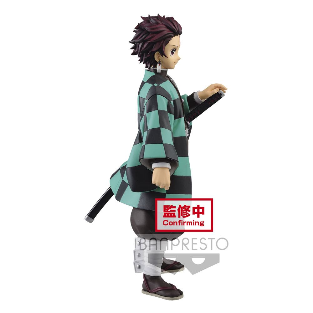 Figura Demon Slayer: Kimetsu no Yaiba Estátua PVC Grandista Tanjiro Kamado 24 cm - Banpresto