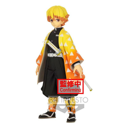 Figura Demon Slayer: Kimetsu no Yaiba Estátua PVC Grandista Zenitsu Agatsuma 24 cm - Banpresto