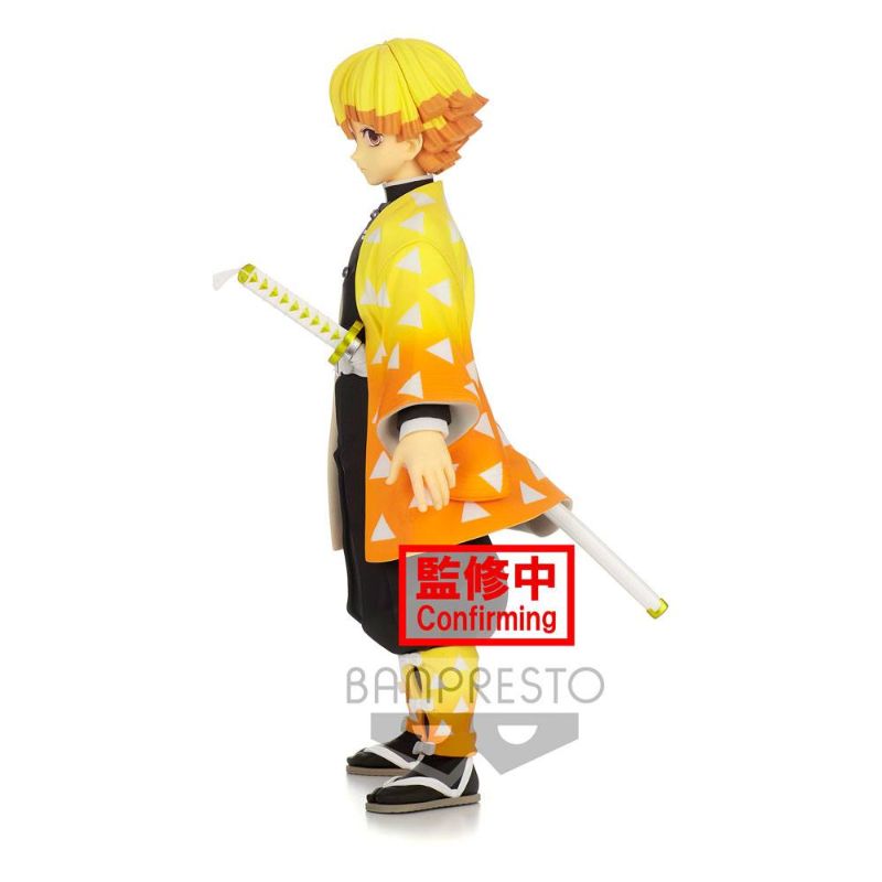 Figura Demon Slayer: Kimetsu no Yaiba Estátua PVC Grandista Zenitsu Agatsuma 24 cm - Banpresto