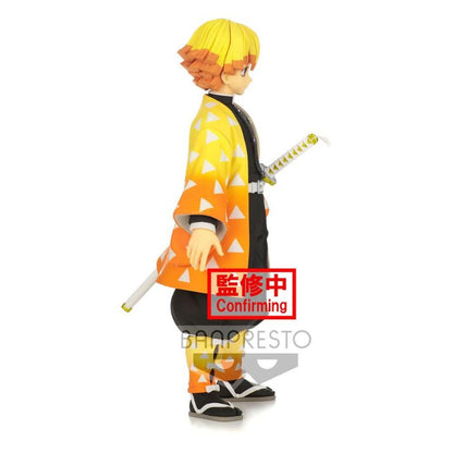 Figura Demon Slayer: Kimetsu no Yaiba Estátua PVC Grandista Zenitsu Agatsuma 24 cm - Banpresto