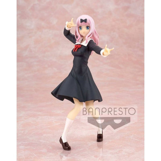 Figura Chika Fujiwara de Kaguya-sama: Love is War Estatua PVC Kyunties - Banpresto